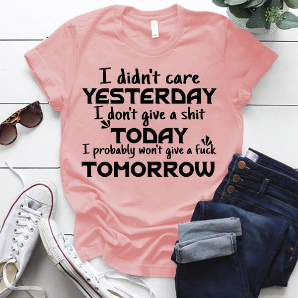 Funny Letter T-shirt