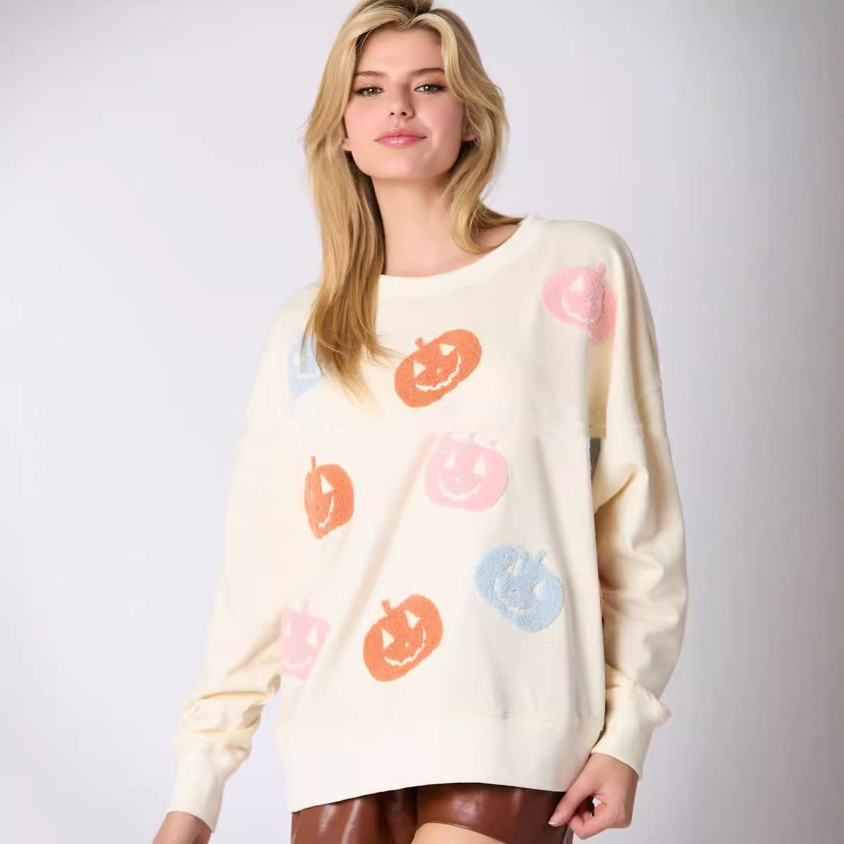 Halloween Pumpkin Sweater