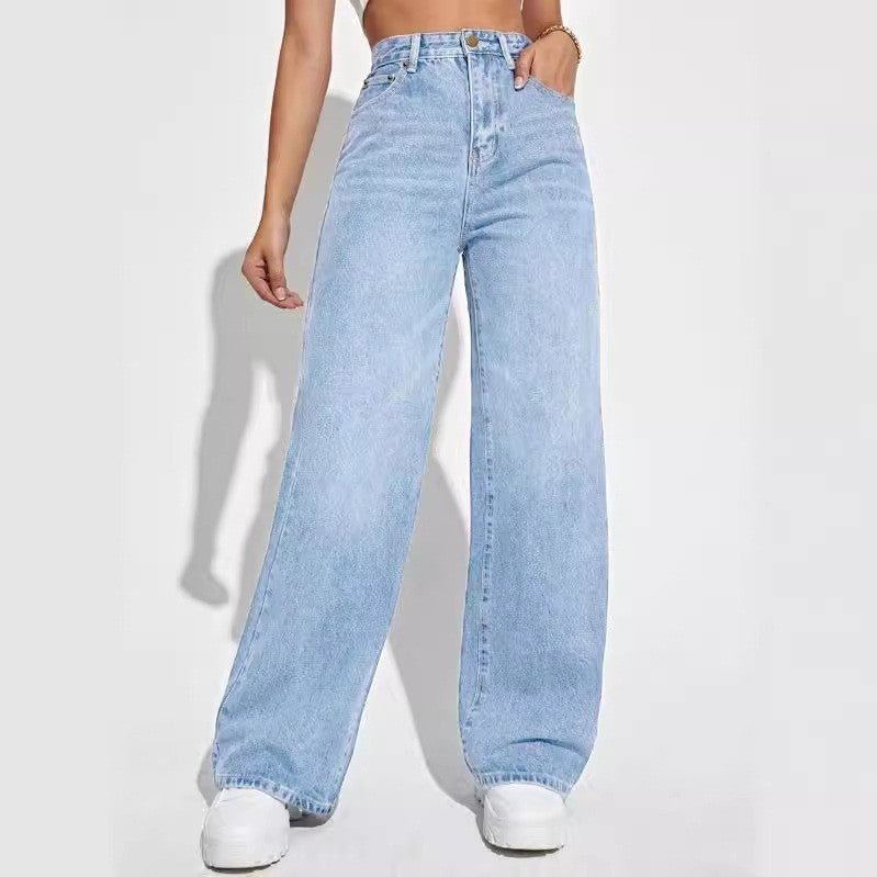 High Waist Flared Jeans