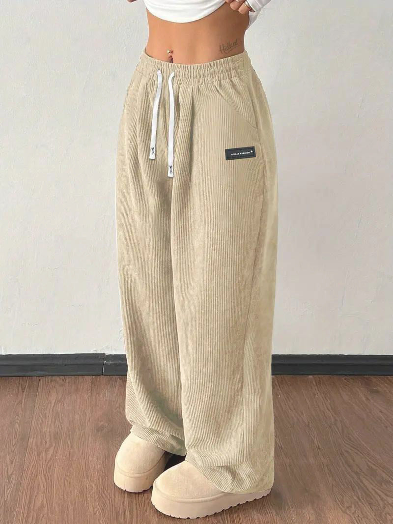 Loose Drawstring Casual Versatile Pants