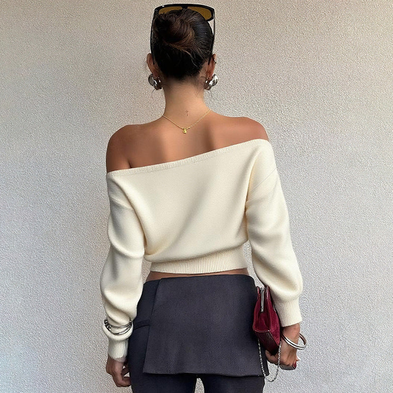 Fashion Simple Long Sleeve Top
