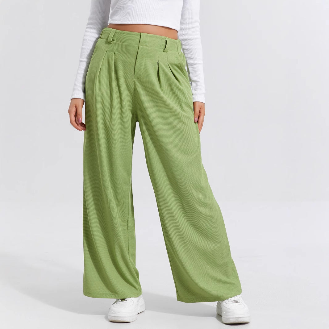 Casual Loose And Elegant Wide-leg Pants