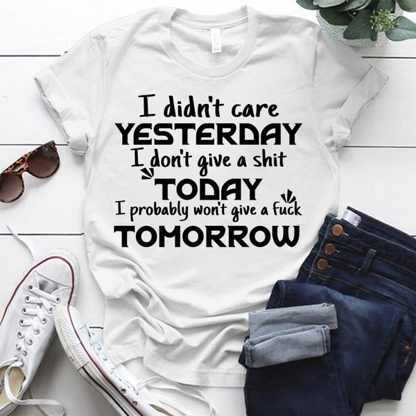 Funny Letter T-shirt