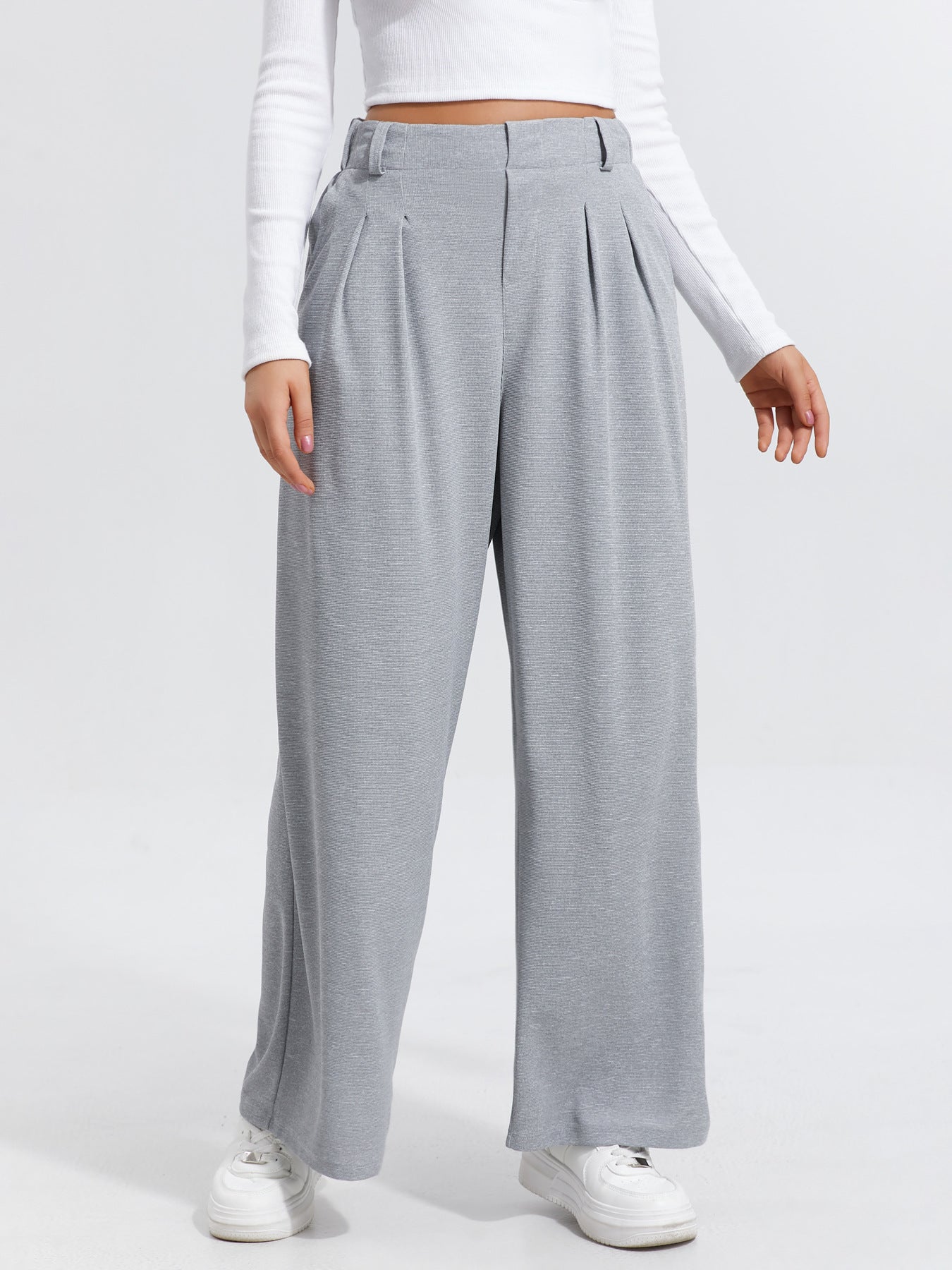 Casual Loose And Elegant Wide-leg Pants