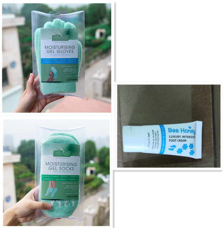 Honey Moisturizing Foot Cream Set