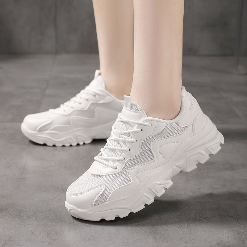 Mesh Sports Casual Waterproof Platform Shoes