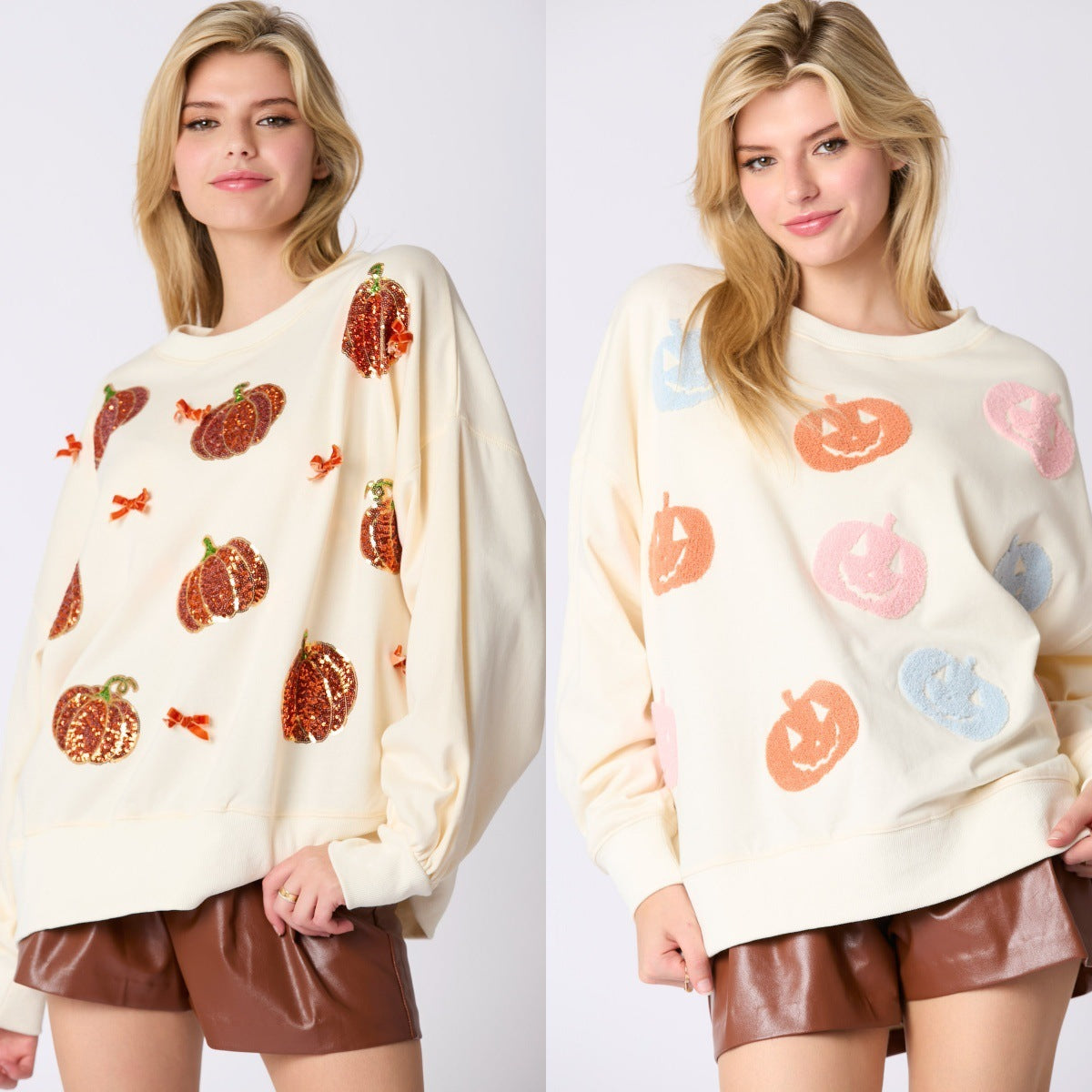 Halloween Pumpkin Sweater