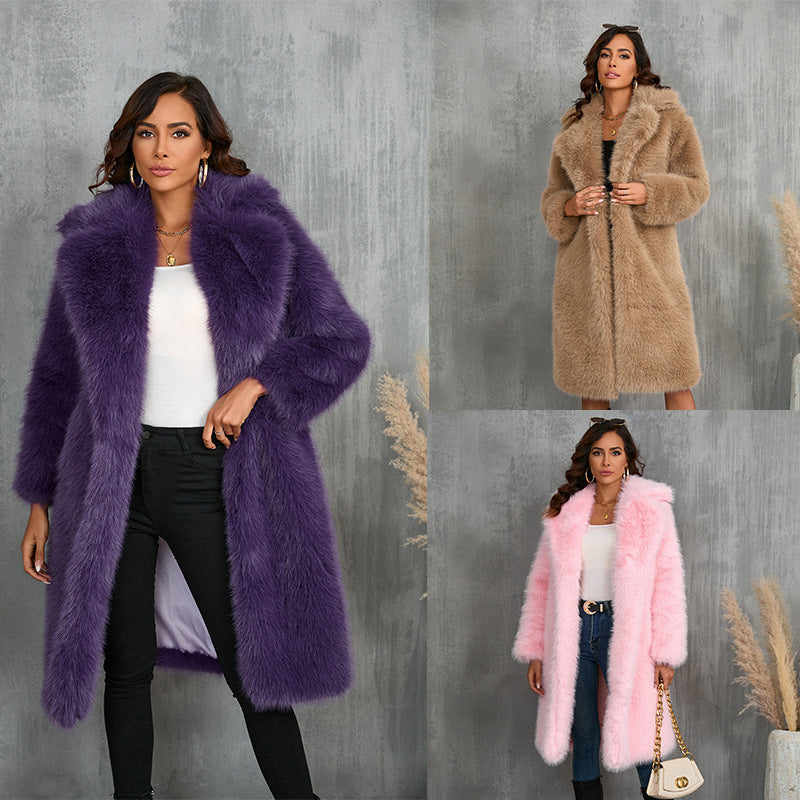 Plush Fur Coat