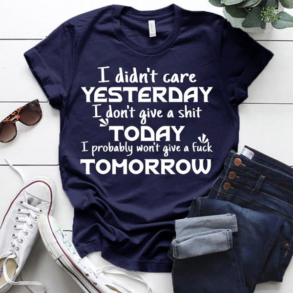 Funny Letter T-shirt