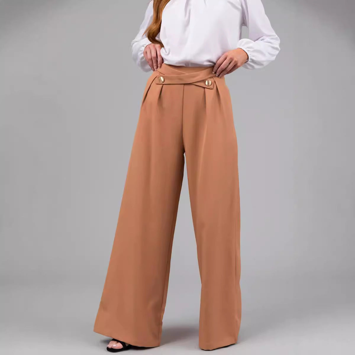 Casual Straight-leg Pants