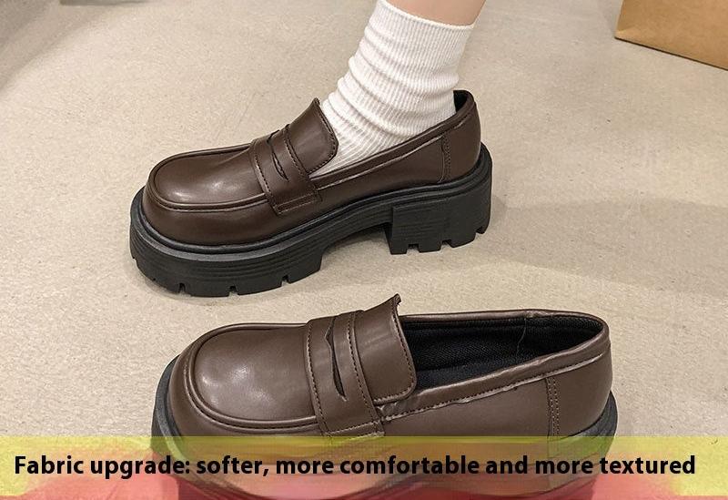 Autumn New Slip-on Round Head Shoes