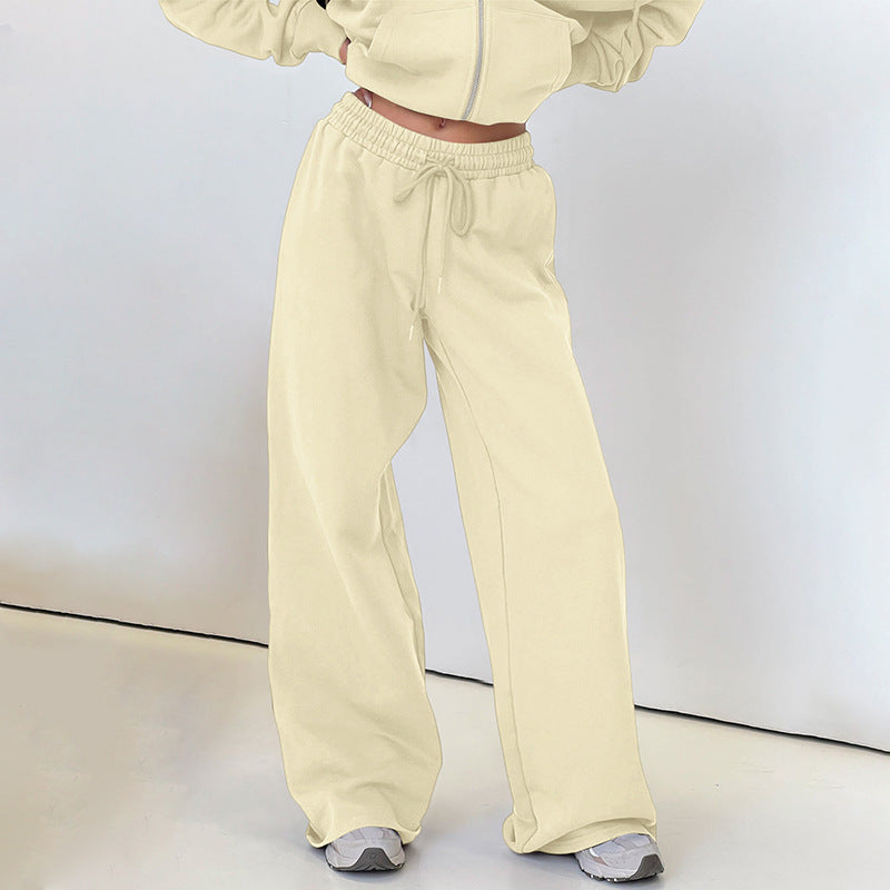 Casual Loose Drawstring Trousers