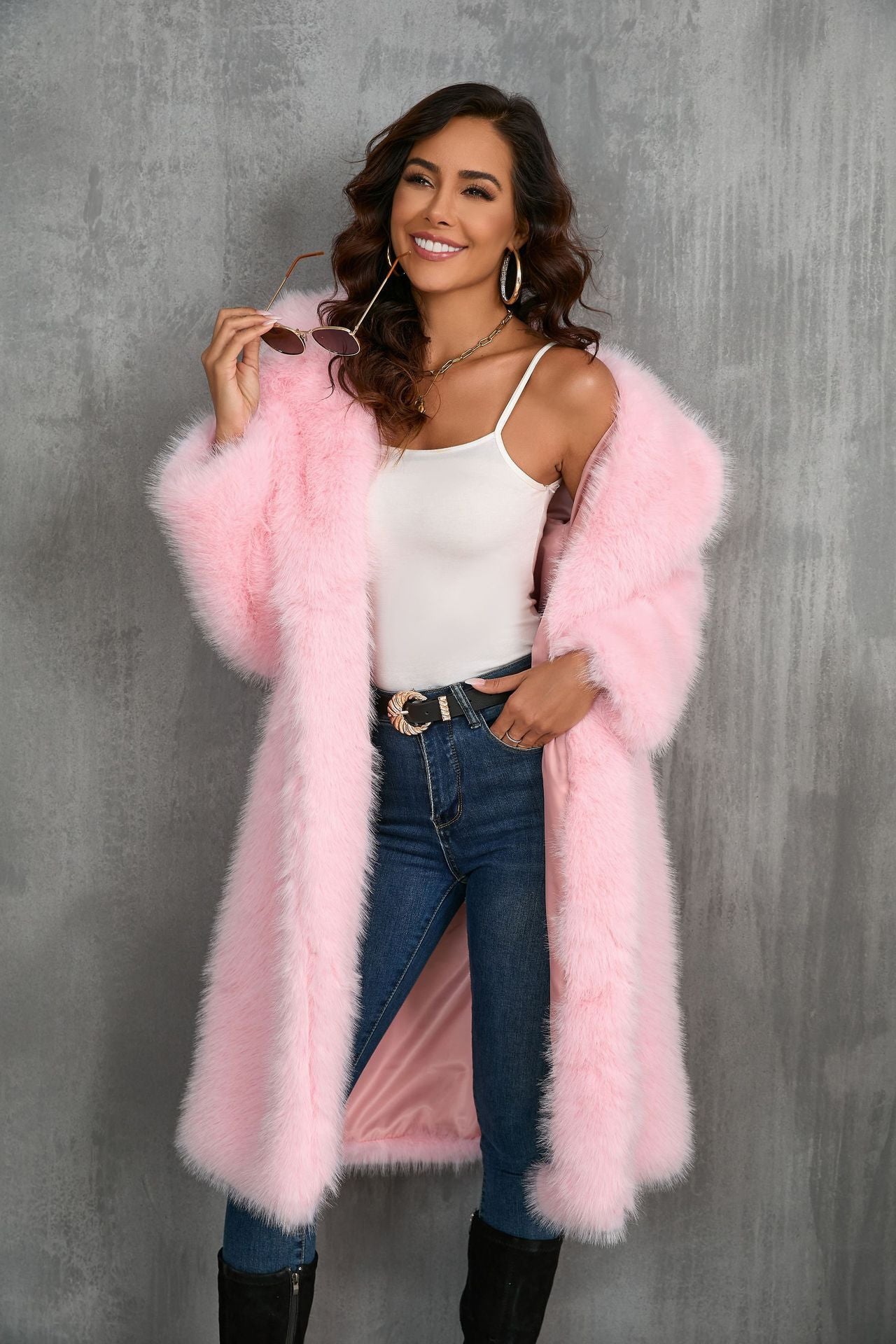 Plush Fur Coat