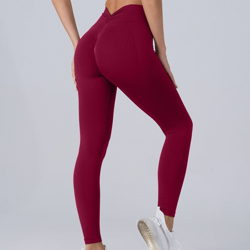 Peach Yoga Pants