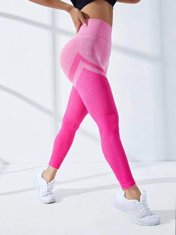 Color Matching Fitness Pants