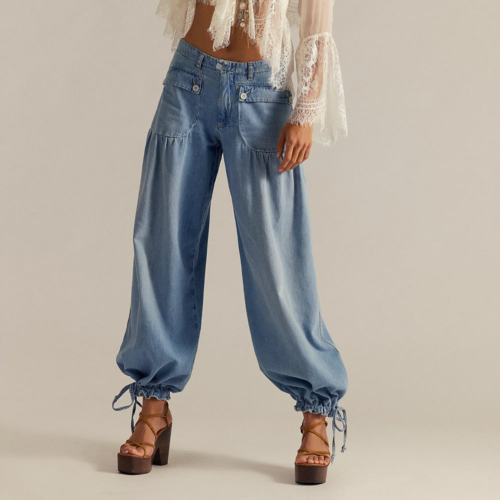 Casual Jeans Loose Mid Waist