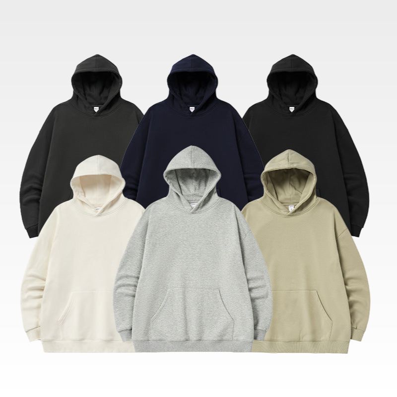 Fleece-lined Hooded Sweater