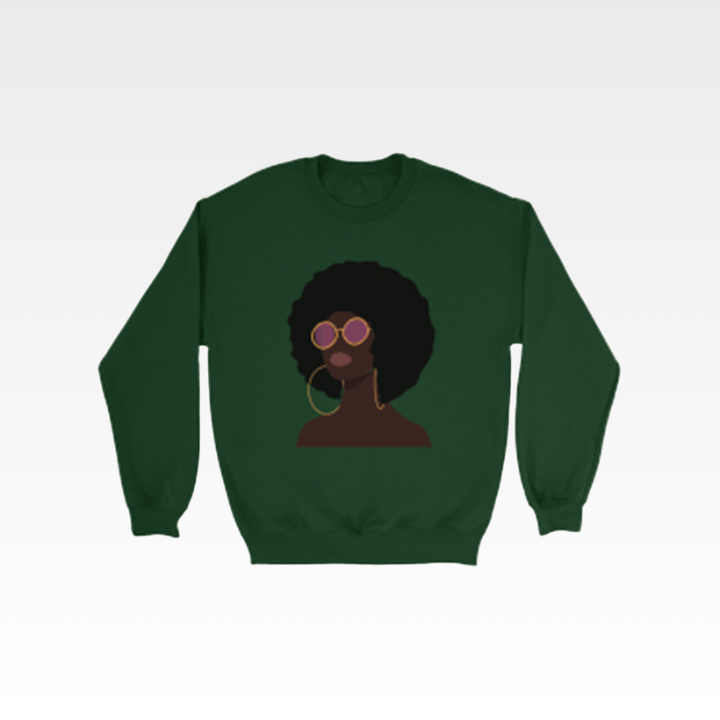 African Girl Sweatshirt