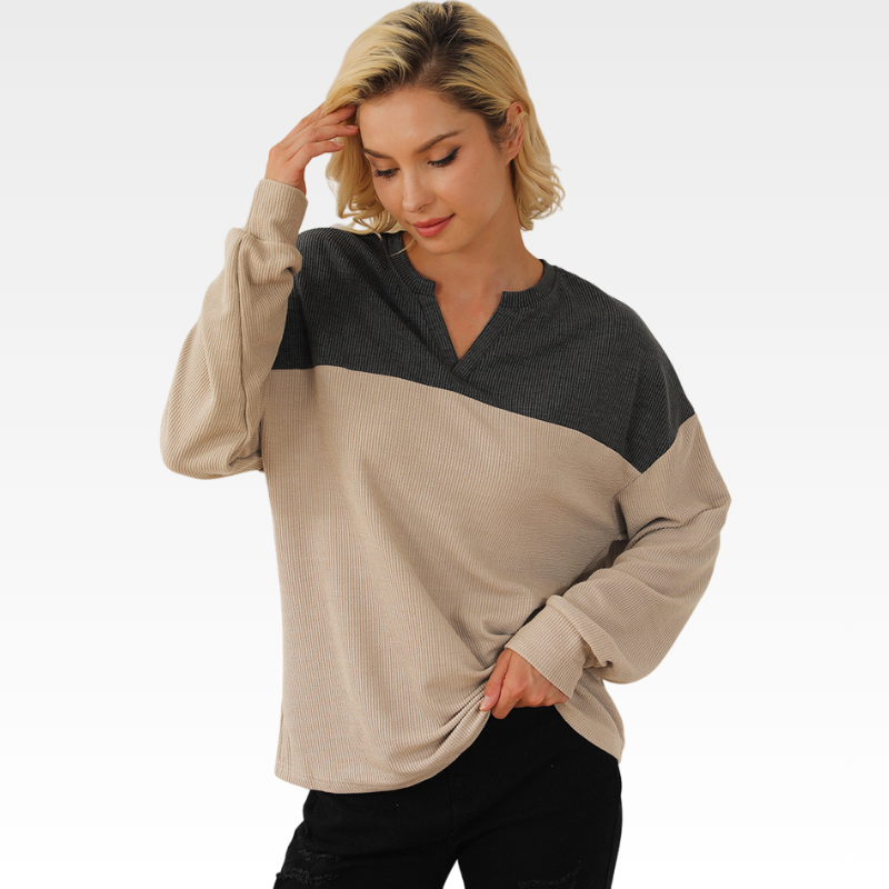 V-neck Long Sleeve