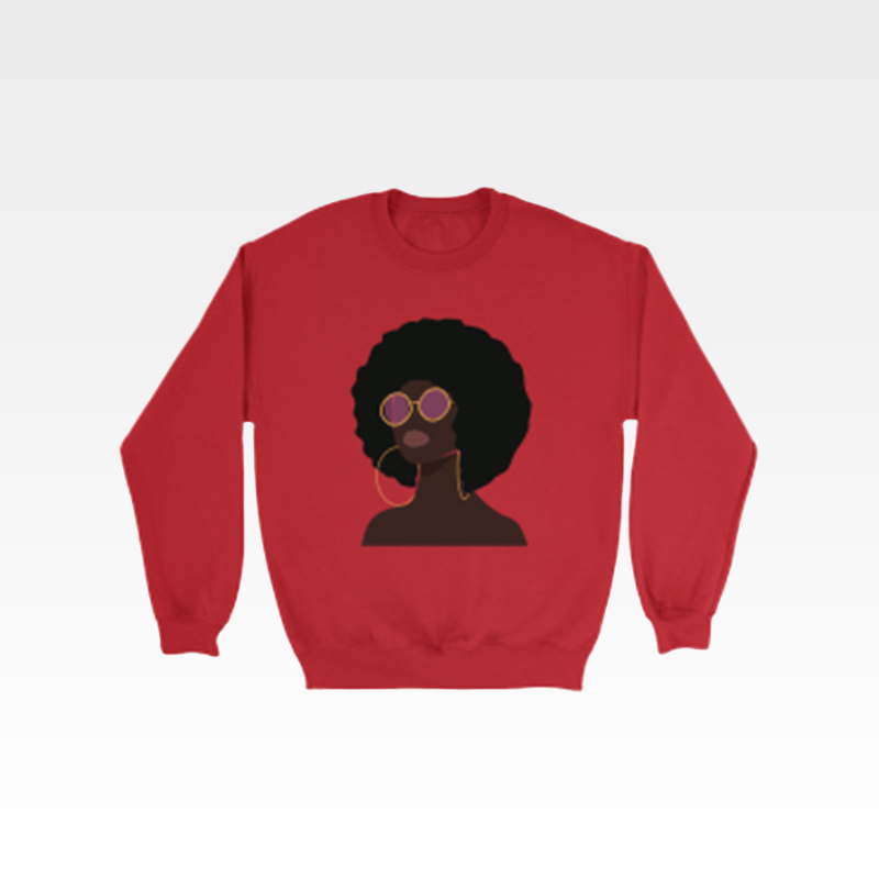 African Girl Sweatshirt