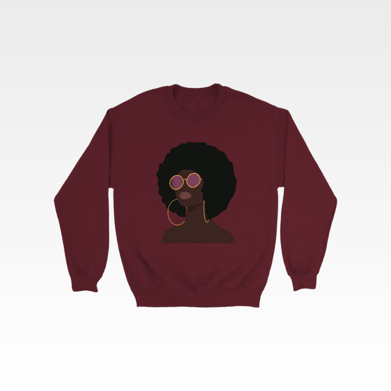 African Girl Sweatshirt