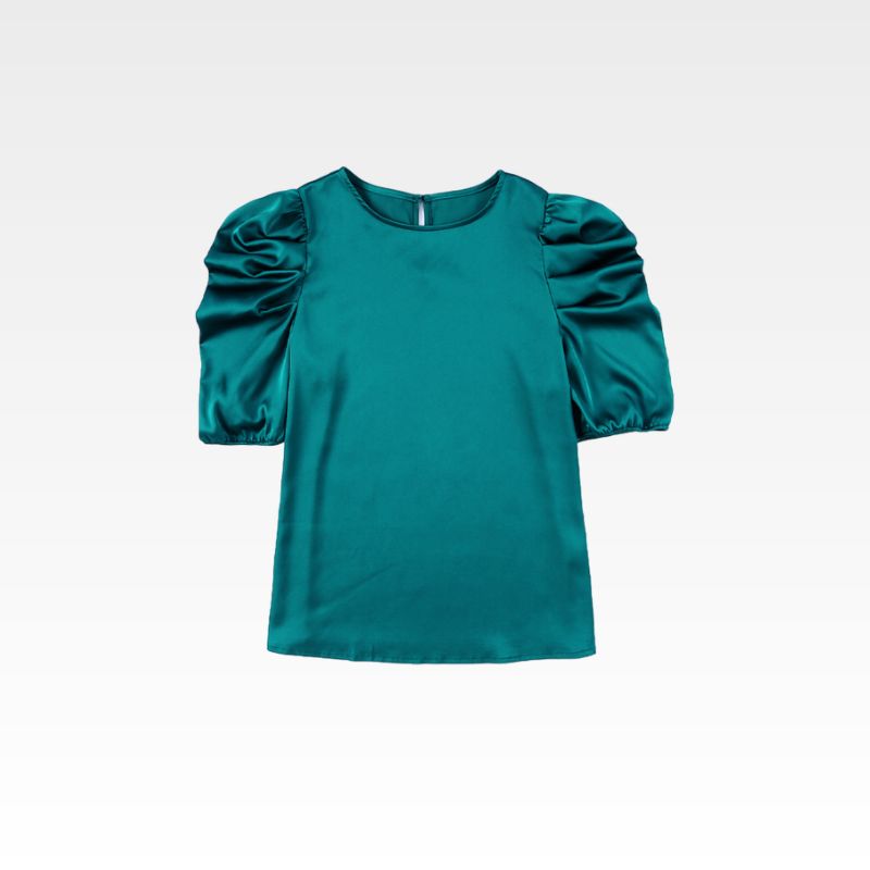 Fluffy Satin Shirt