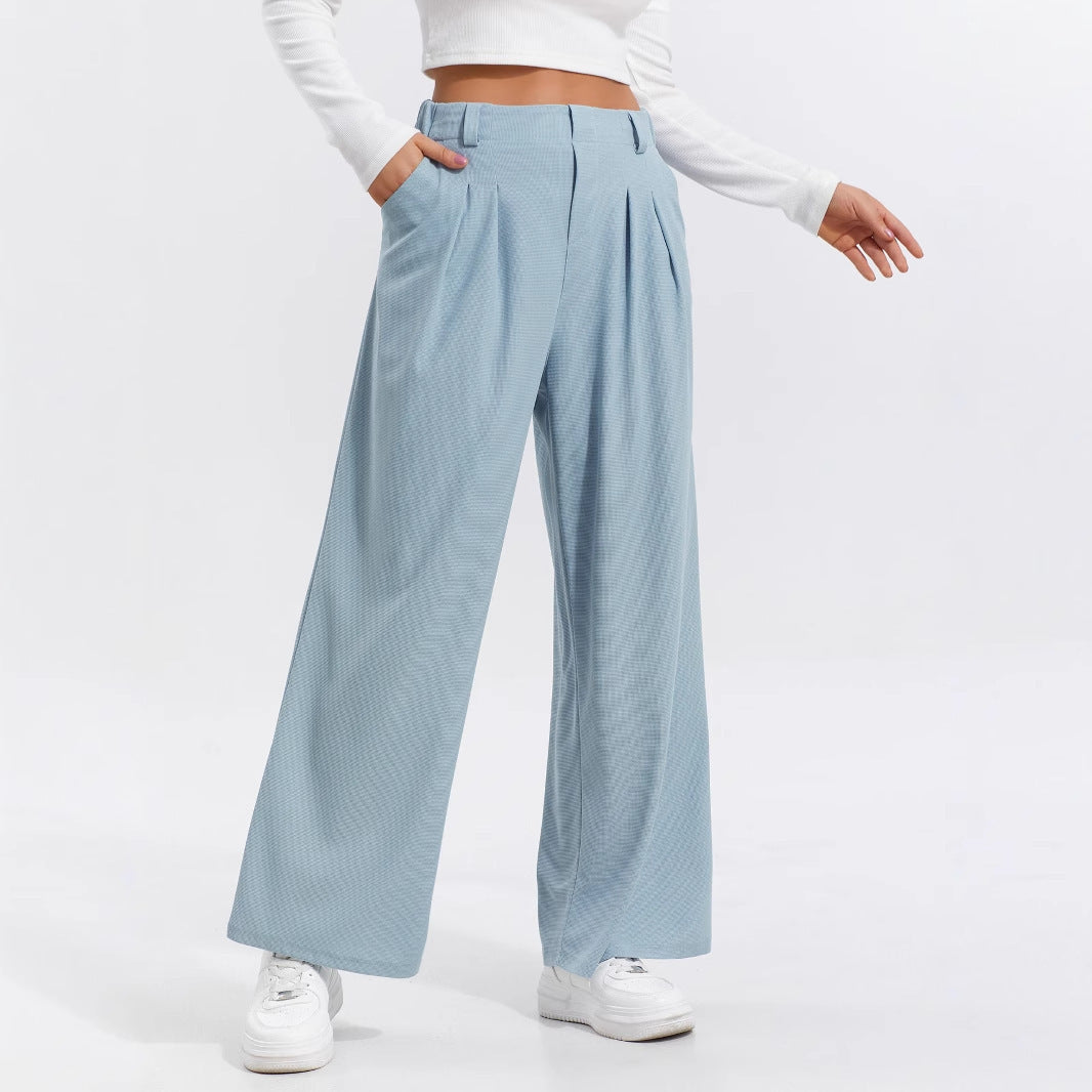 Casual Loose And Elegant Wide-leg Pants