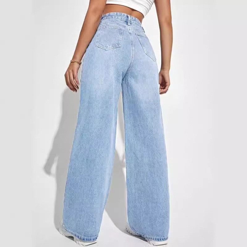 High Waist Flared Jeans