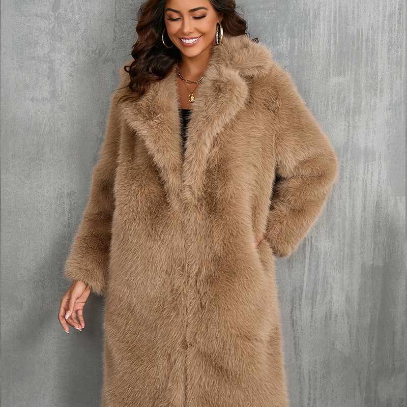 Plush Fur Coat