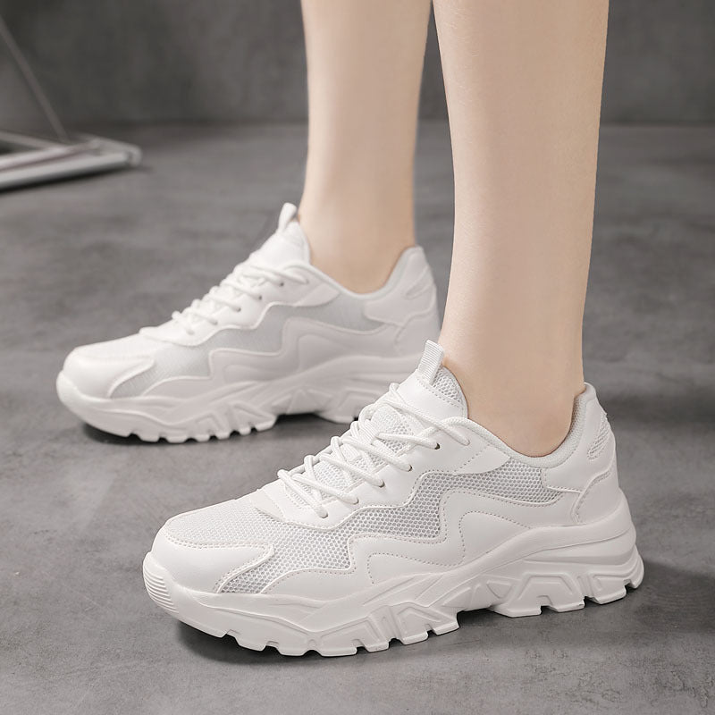 Mesh Sports Casual Waterproof Platform Shoes