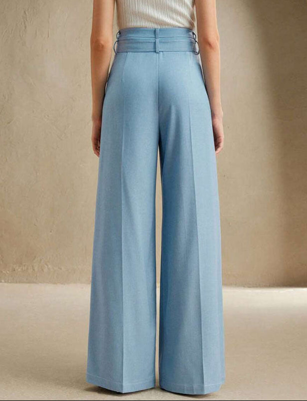 Wide-leg High Waist Jeans