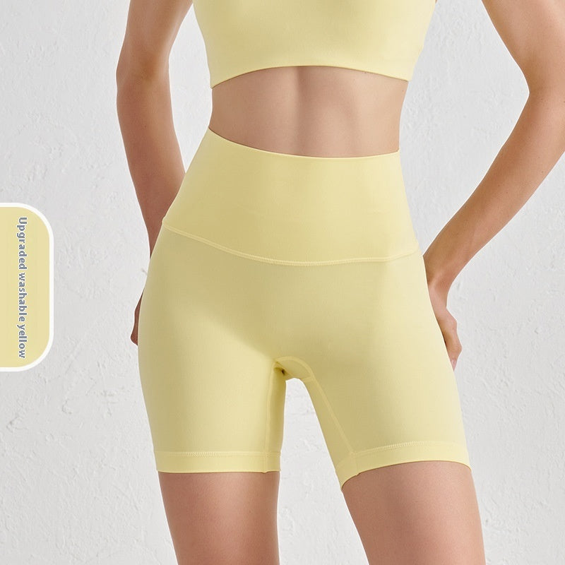 Double-sided Grinding Shorts Yoga Pants