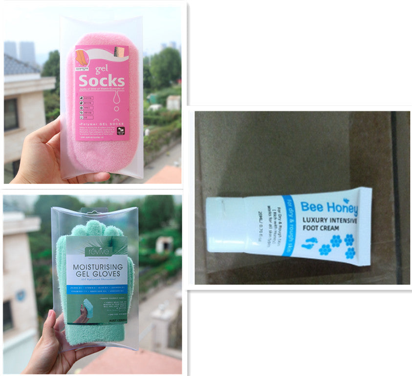 Honey Moisturizing Foot Cream Set