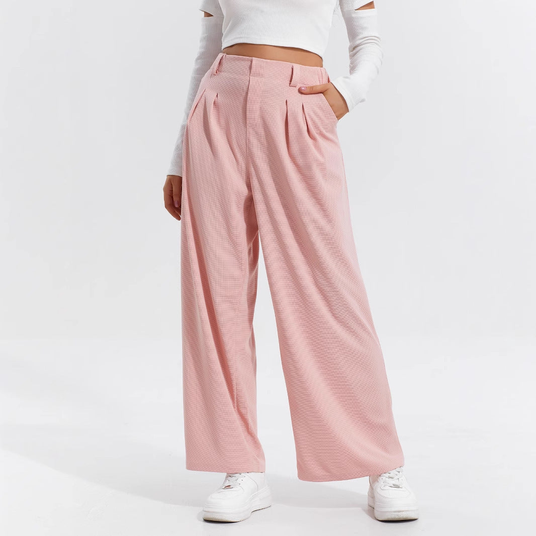 Casual Loose And Elegant Wide-leg Pants