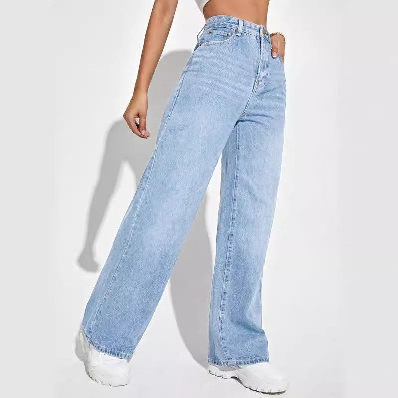 High Waist Flared Jeans