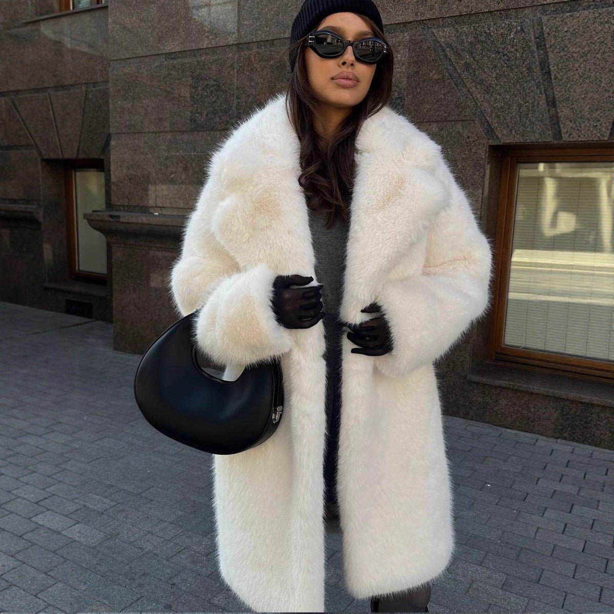 Mid-length Fashion Wool Coat