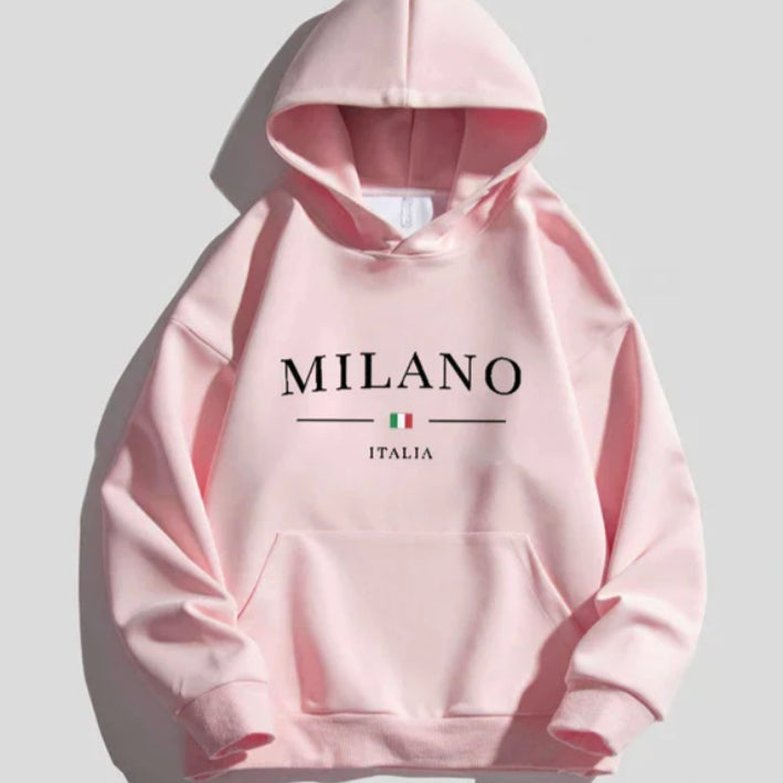 Milano Pink Hoodie